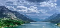 Пазл Waterton Lakes
