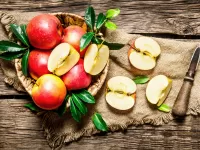 Пазл Яблоки