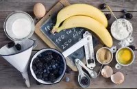 Пазл Ягоды и бананы