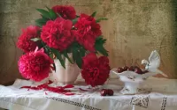 Пазл Ягоды и цветы