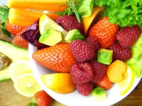 Пазл Ягоды и зелень