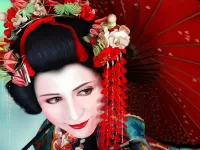 Пазл Японская девушка