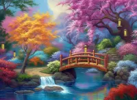 Пазл Японский сад