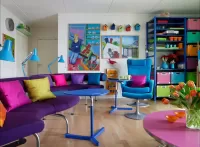 Пазл Яркая комната