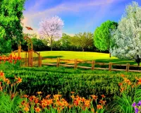 Пазл Яркий день