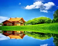 Пазл Яркий пейзаж