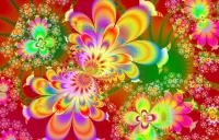 Пазл Яркий узор
