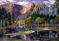 Пазл Yosemite Fall
