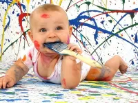 Пазл Юный живописец