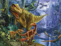 Пазл Юрский период 