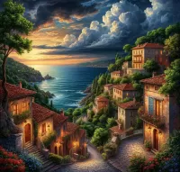 Пазл Южная ночь