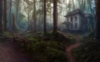 Пазл Заброшенный дом