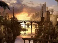 Пазл Загадочный город