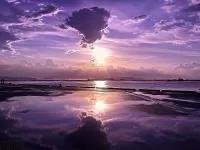 Пазл Лиловый закат