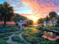 Пазл Закат 