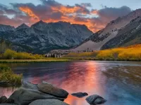 Пазл Закат в гоpах