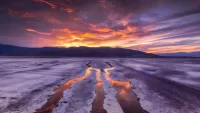 Пазл Закат в пустыне