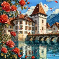 Пазл Замок Анси