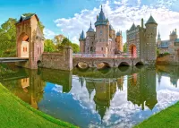 Пазл Замок Де Хаар
