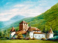 Пазл Замок Мареч. Италия