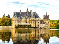 Пазл Замок на воде