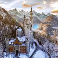 Пазл Замок Нойшванштайн