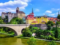 Пазл Замок Сомюр