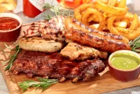 Пазл Запеченое мясо