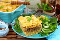 Пазл Запеканка с мясом 