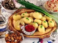 Пазл Картошка с зеленым луком