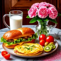 Пазл Завтрак