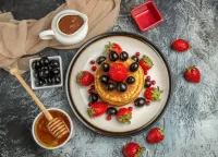 Пазл Завтрак с ягодами