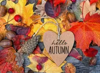 Пазл Здравствуй осень