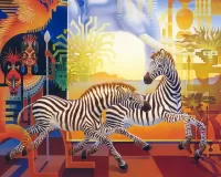 Пазл Зебры
