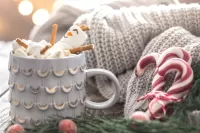 Пазл Зефирный снеговик