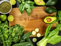 Пазл зеленый натюрморт