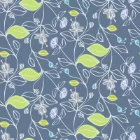 Пазл Зелёные листики