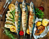 Пазл Жареная рыба 