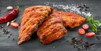 Пазл Жареное мясо