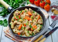 Пазл Жареное мясо 