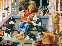 Пазл Ждем угощение