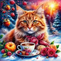 Пазл Жду на чай