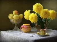 Пазл Желтый натюрморт