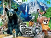 Пазл Животные 