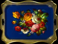 Пазл Жостовский поднос