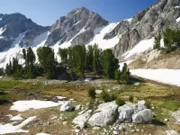 Пазл Зима в горах