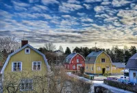 Пазл Зимний день