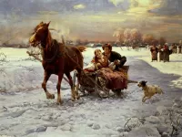 Пазл Зимние гуляния