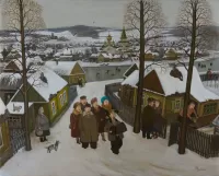 Пазл Зимние гулянья