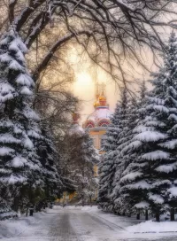 Пазл Зимние зарисовки 